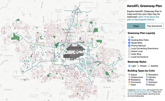 Transforming Mobility Barriers to Connectivity: Examining the Impact of the AeroATL Greenway Plan in Reconnecting Communities Around Aerotropolis Atlanta